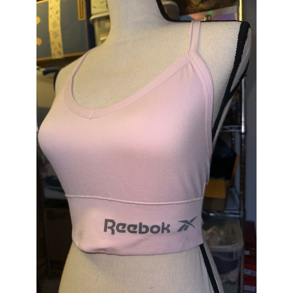 Women’s Light Pink Reebok Underwear Sports Bra 🩷 - Picture 10 of 17